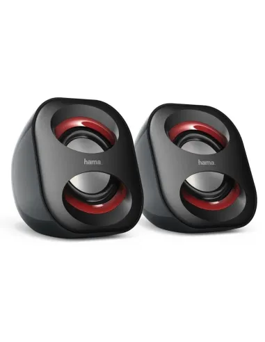 Altavoces pc hama sonic mobil 183 negro