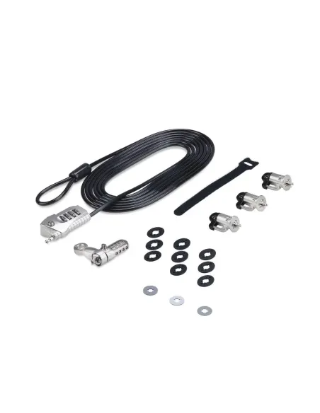 Kit cable seguridad startech para portatil 3m clave