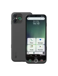 Telefono movil smartphone doro aurora a30 4g -  6gb -  128gb -  6.1 pulgadas -  graphite