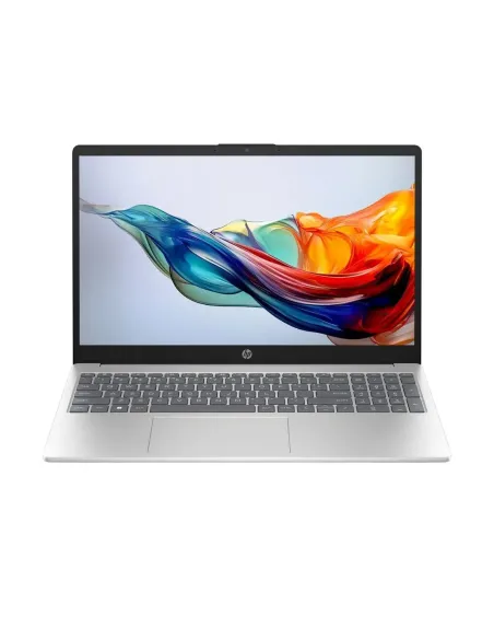 Portatil hp 15 - fc1007nsx ryzen 5 - 7520u -  16gb -  ssd 512gb -  15.6 pulgadas fhd -  freedos -  plata