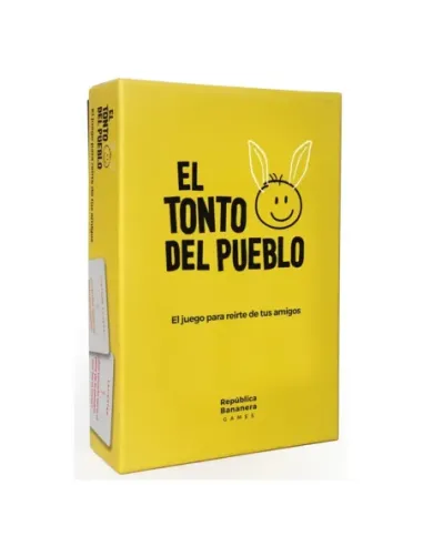 Juego de mesa el tonto del pueblo pegi 18
