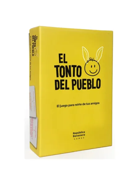 Juego de mesa el tonto del pueblo pegi 18