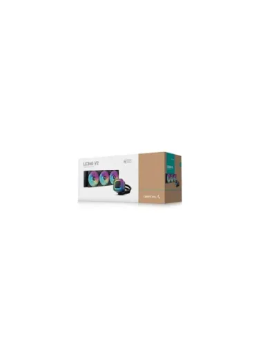 Kit refrigeracion liquida deepcool le360 v2 zero 3x 120mm negro