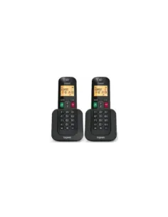 Teléfono Inalámbrico Gigaset Elemental 400 DUO/ Negro