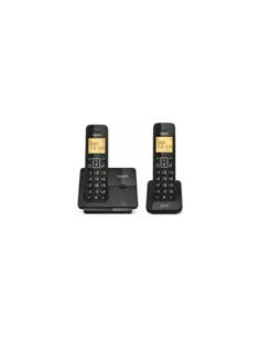 Teléfono Inalámbrico Gigaset Essential 300 DUO/ Negro
