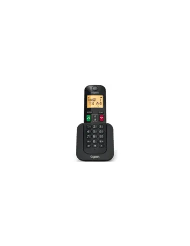 Teléfono Inalámbrico Gigaset Elemental 400/ Negro