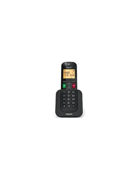 Teléfono Inalámbrico Gigaset Elemental 400/ Negro