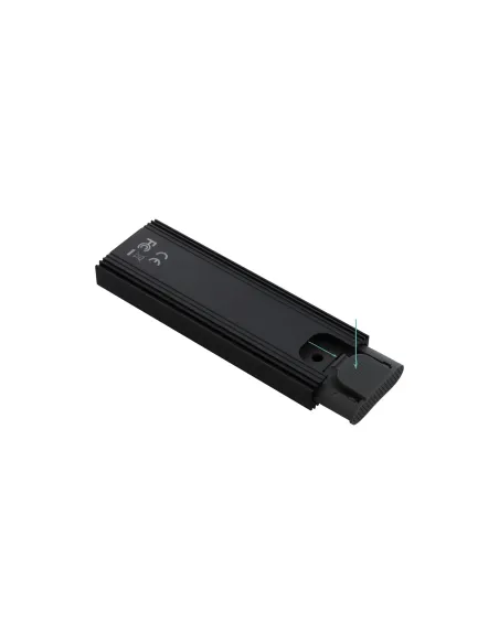 TooQ Caja Externa para SSD M.2 NVMe PICe, Negra