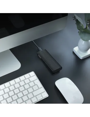 TooQ Caja Externa para SSD M.2 NVMe PICe, Negra