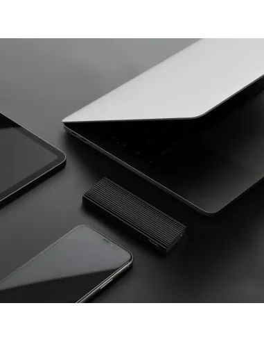 TooQ Caja Externa para SSD M.2 NVMe PICe, Negra