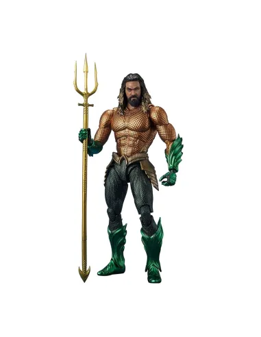 Figura tamashii nations aquaman y el reino perdido sh figuarts aquaman 16cm