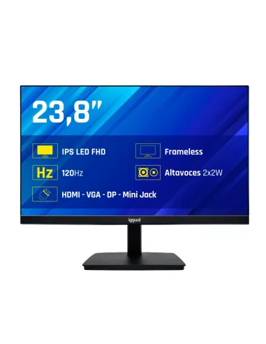 iggual Monitor 24" 120Hz 1ms MM Mini PC Teseracto