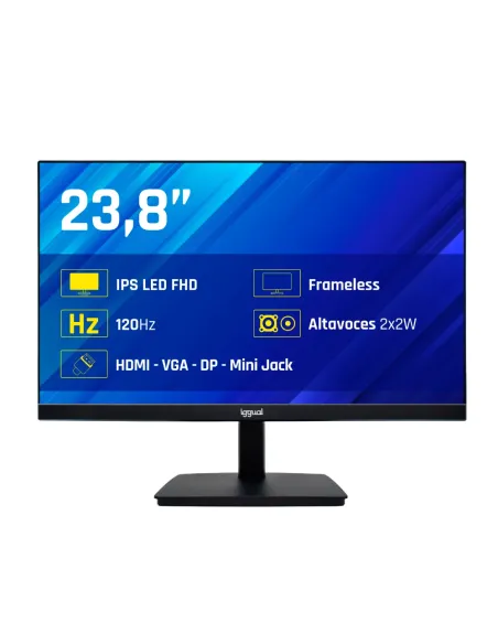 iggual Monitor 24" 120Hz 1ms MM Mini PC Teseracto