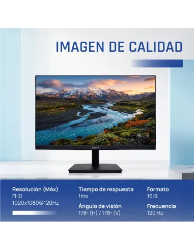 iggual Monitor 24" 120Hz 1ms MM Mini PC Teseracto