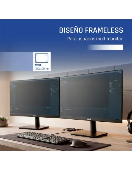 iggual Monitor 24" 120Hz 1ms MM Mini PC Teseracto