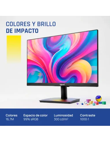 iggual Monitor 24" 120Hz 1ms MM Mini PC Teseracto