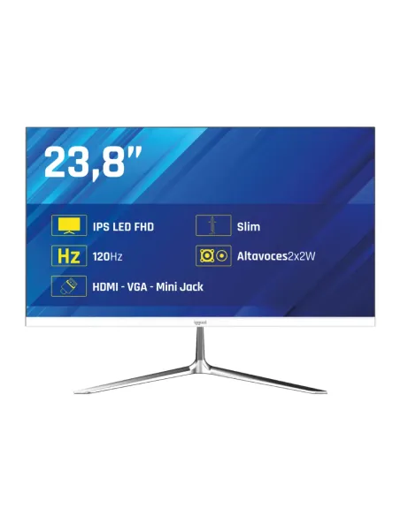 iggual Monitor 24" IPS 1ms FHD 120Hz MM blanco