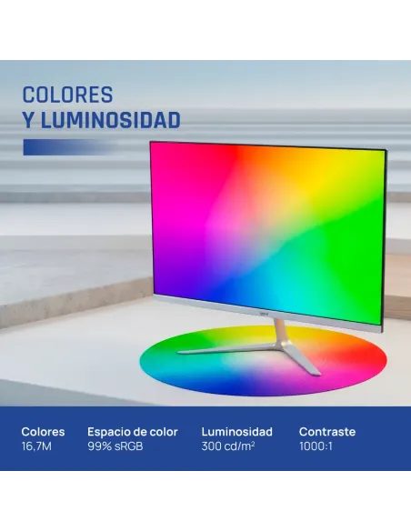 iggual Monitor 24" IPS 1ms FHD 120Hz MM blanco