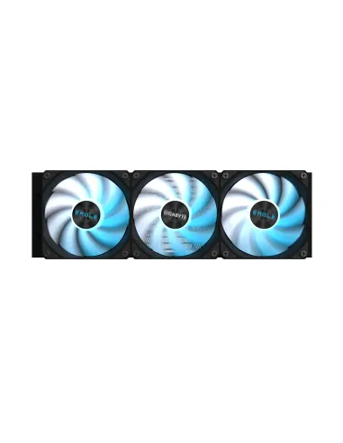 GIGABYTE EAGLE 360 Refrigeración Líquida para CPU - 3x120mm Ventiladores ARGB, pantalla LCD a color, DAISY-CHAIN, Compatible