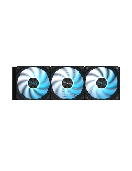 GIGABYTE EAGLE 360 Refrigeración Líquida para CPU - 3x120mm Ventiladores ARGB, pantalla LCD a color, DAISY-CHAIN, Compatible
