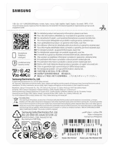 Samsung MB-MH256T WW memoria flash 256 GB MicroSDXC UHS-I 2