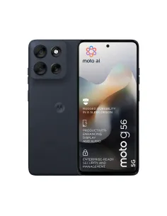 Motorola moto g56 5G 17,1 cm (6.72") Ranura híbrida Dual SIM Android 15 USB Tipo C 8 GB 256 GB 5200 mAh Negro