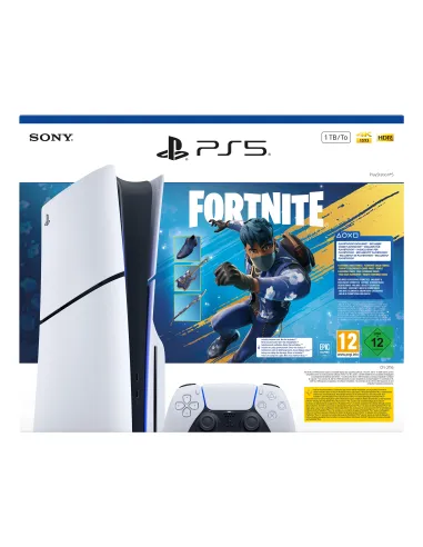 Sony Interactive Entertainment PlayStation 5 - Fortnite Flowering Chaos Bundle 1 TB Wifi Negro, Blanco