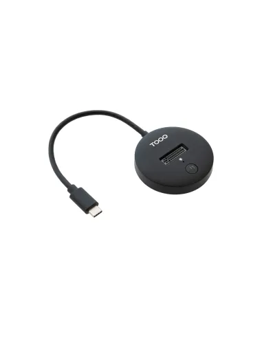TooQ Docking Station USB-C 3.2 Gen 2x1 para SSD M.2 NVMe PICe, Negra