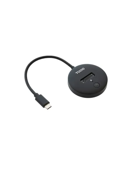 TooQ Docking Station USB-C 3.2 Gen 2x1 para SSD M.2 NVMe PICe, Negra