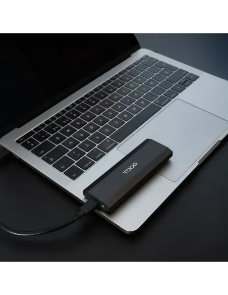 TooQ Caja Externa para SSD M.2 NVMe PICe, Negra