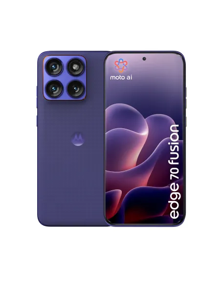 Motorola edge 70 fusion 17,2 cm (6.78") SIM doble Android 16.0 5G USB Tipo C 8 GB 256 GB 5200 mAh Violeta