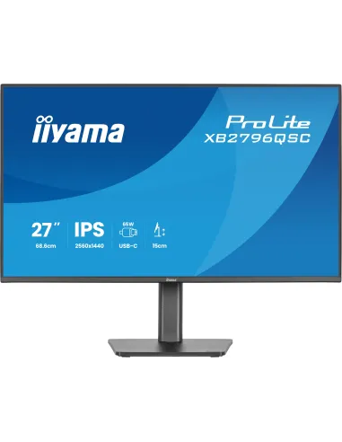 iiyama ProLite XB2796QSC-B1 pantalla para PC 68,6 cm (27") 2560 x 1440 Pixeles Quad HD LED Negro