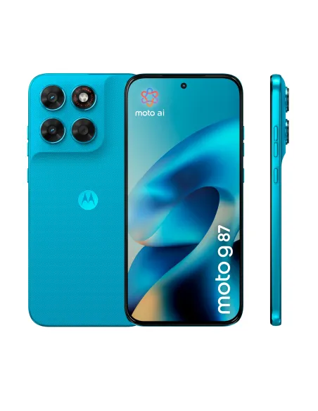 Motorola moto g87 17,2 cm (6.78") Ranura híbrida Dual SIM Android 16.0 5G USB Tipo C 8 GB 256 GB 5200 mAh Azul