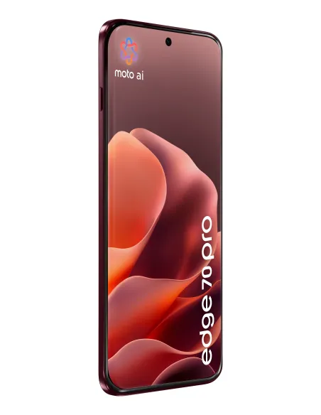 Motorola edge 70 pro 17,2 cm (6.78") SIM doble Android 16.0 5G USB Tipo C 12 GB 512 GB 6500 mAh Burdeos