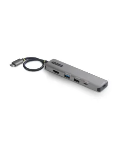 StarTech.com Mini Dock USB-C A HDMI - Adaptador Multipuertos Tipo C - PD de 140W - 4K 60Hz - Hub USB 10Gbps - Para MacBook  