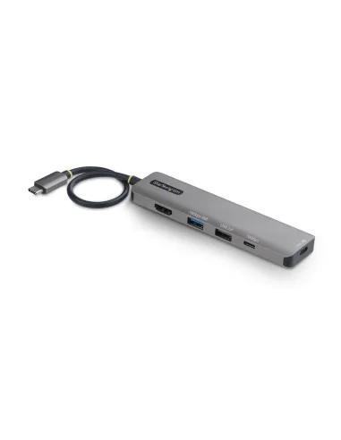 StarTech.com Mini Dock USB-C A HDMI - Adaptador Multipuertos Tipo C - PD de 140W - 4K 60Hz - Hub USB 10Gbps - Para MacBook  