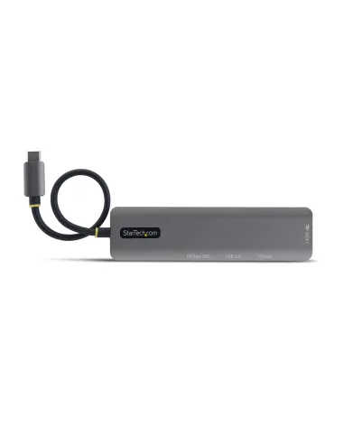 StarTech.com Mini Dock USB-C A HDMI - Adaptador Multipuertos Tipo C - PD de 140W - 4K 60Hz - Hub USB 10Gbps - Para MacBook  