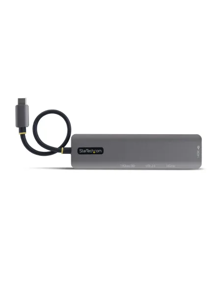 StarTech.com Mini Dock USB-C A HDMI - Adaptador Multipuertos Tipo C - PD de 140W - 4K 60Hz - Hub USB 10Gbps - Para MacBook  