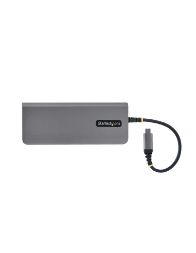 StarTech.com Adaptador Multipuertos USB-C a HDMI - PD 140W - Hub Ladrón USB de 3 Puertos - 4K 60Hz - Ranura para Tarjetas SD -