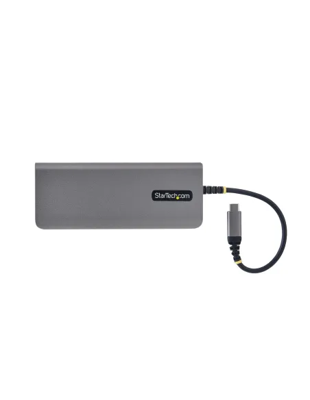 StarTech.com Adaptador Multipuertos USB-C a HDMI - PD 140W - Hub Ladrón USB de 3 Puertos - 4K 60Hz - Ranura para Tarjetas SD -