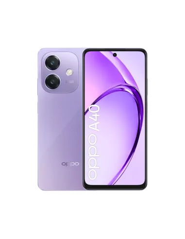 OPPO A40 16,9 cm (6.67") SIM doble Android 14 4G USB Tipo C 4 GB 128 GB 5100 mAh Púrpura