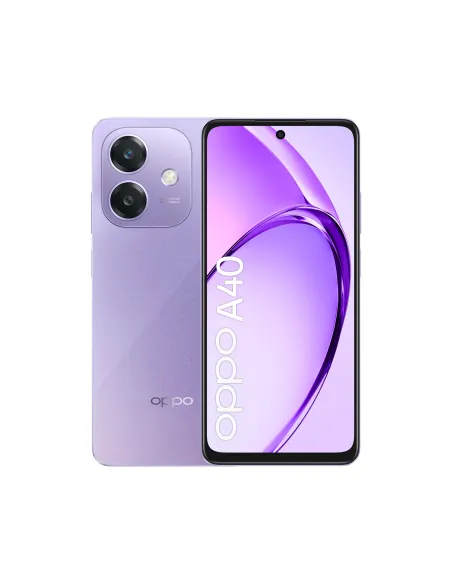 OPPO A40 16,9 cm (6.67") SIM doble Android 14 4G USB Tipo C 4 GB 128 GB 5100 mAh Púrpura