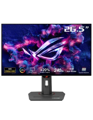ASUS ROG Strix OLED XG27AQDMG pantalla para PC 67,3 cm (26.5") 2560 x 1440 Pixeles Quad HD Negro
