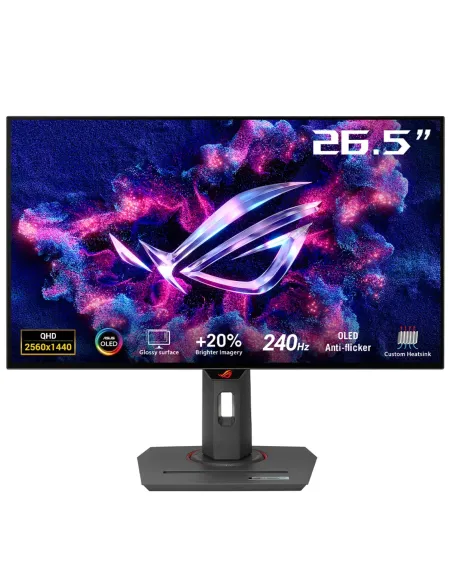ASUS ROG Strix OLED XG27AQDMG pantalla para PC 67,3 cm (26.5") 2560 x 1440 Pixeles Quad HD Negro