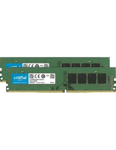 Memoria ddr4 64gb 2x32gb crucial udimm