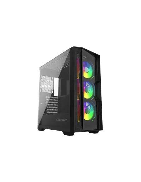 Keep Out Caja M-Atx KO XC-500 ARGB Usb3 BlackGlass