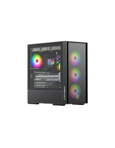 Keep Out Caja M-Atx KO XC-805 MESH ARGB Usb3 Black