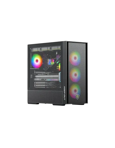 Keep Out Caja M-Atx KO XC-805 MESH ARGB Usb3 Black