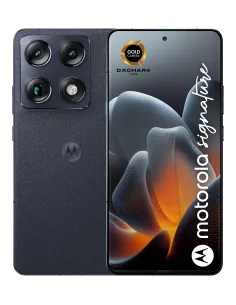 Motorola signature 17,2 cm (6.78") SIM doble Android 16.0 5G USB Tipo C 12 GB 256 GB 5200 mAh Azul oscuro