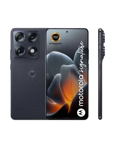 Motorola signature 17,2 cm (6.78") SIM doble Android 16.0 5G USB Tipo C 12 GB 256 GB 5200 mAh Azul oscuro 2